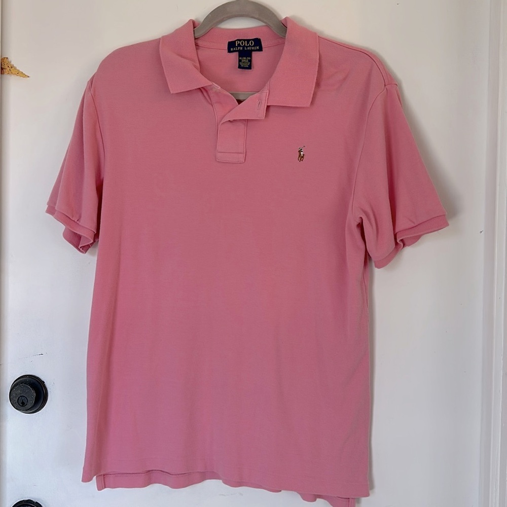 Polo Ralph Lauren Polo pink Shirt Boy’s size XL 18-20